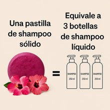 Load image into Gallery viewer, Shampoo Sólido de Jamaica, Rosas y Vainilla Home Made