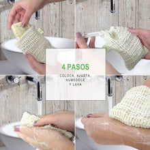 Carregar imagem no visualizador da galeria, Bolsa Sisal Exfoliante Para Jabón Accesorios