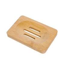 Carregar imagem no visualizador da galeria, Jaboneras de Bambú Jabonera Rectángulo 12x8 cm Accesorios