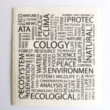 Carregar imagem no visualizador da galeria, Toalla de Cocina Sueca Palabras