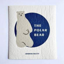 Carregar imagem no visualizador da galeria, Toalla de Cocina Sueca Oso Polar