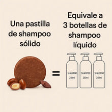 Load image into Gallery viewer, Shampoo Sólido De Argán y Cacao Home Made

