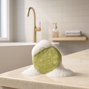 Matcha, Mint, and Lemon Shampoo (For Normal and Oily Hair)