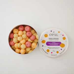 Crema Sólida Corporal Pan de Muerto y Cempasúchil