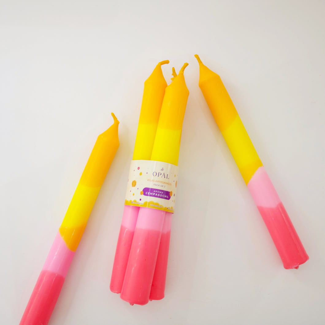 Velas Cempasúchil