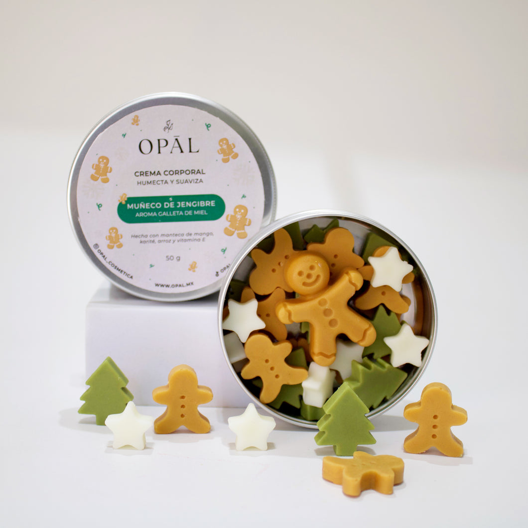 Crema Sólida Corporal Galleta de Jengibre