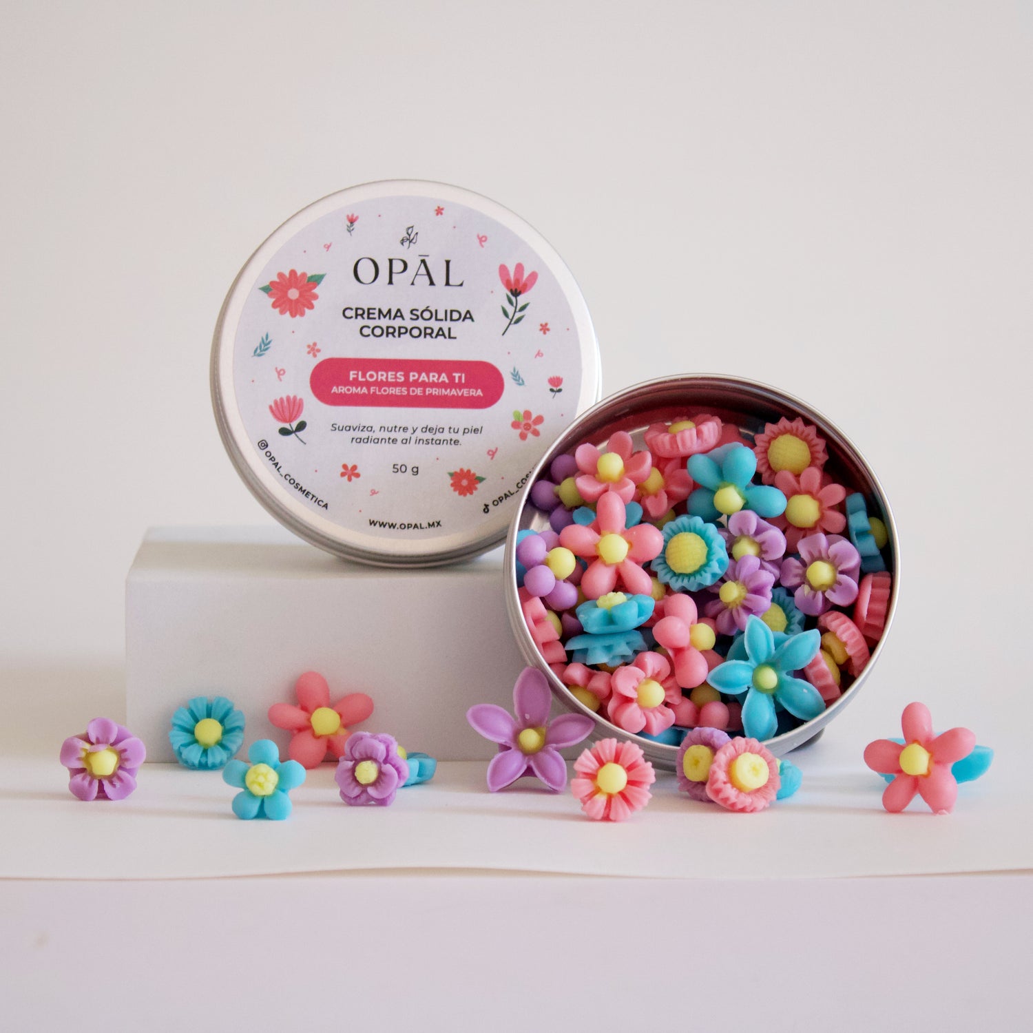 Crema Sólida Flores Para Ti