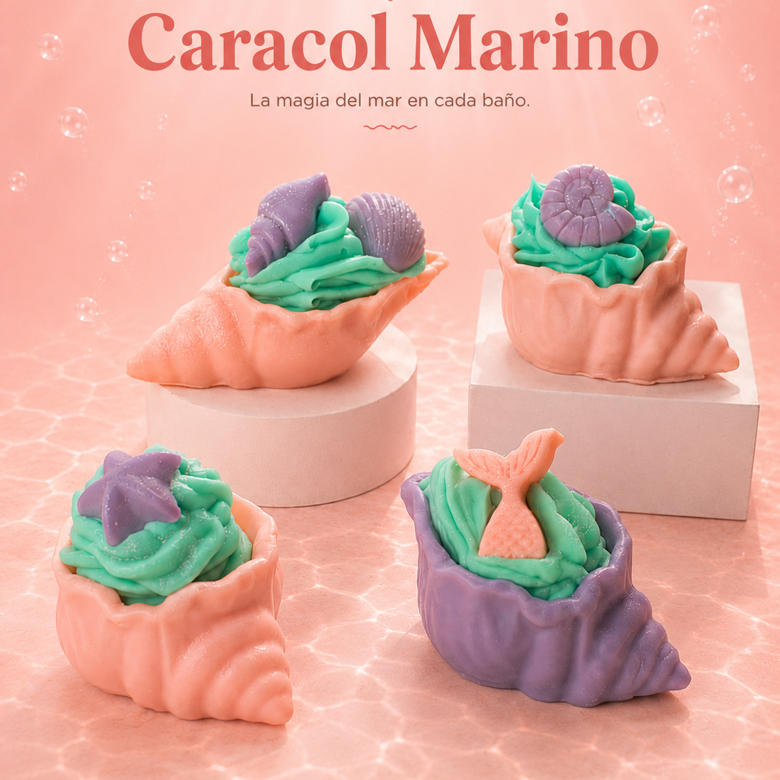 Jabón Caracol Marino