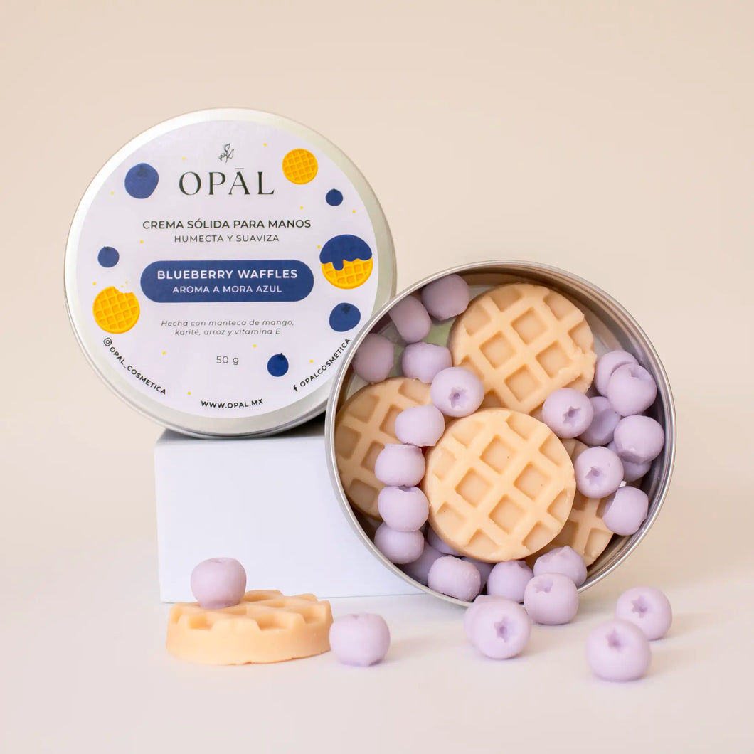 Crema Sólida para Manos Blueberry