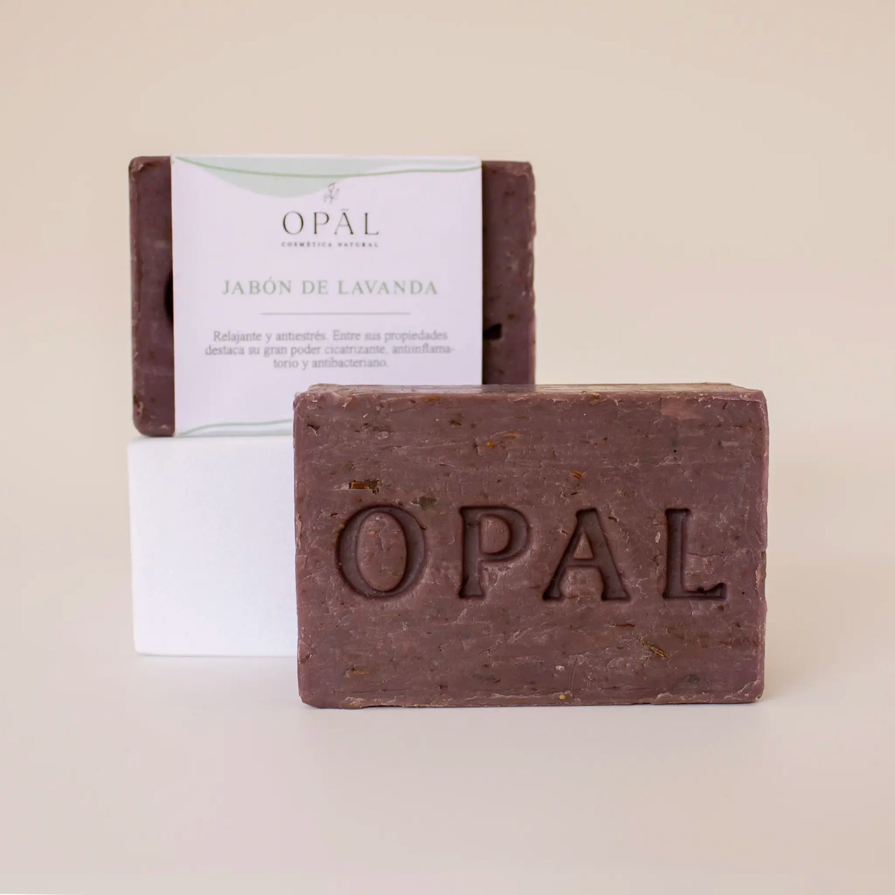 Jabón de Lavanda Hecho a Mano