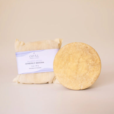 Shampoo Sólido Ginseng y Biotina Hecho a Mano