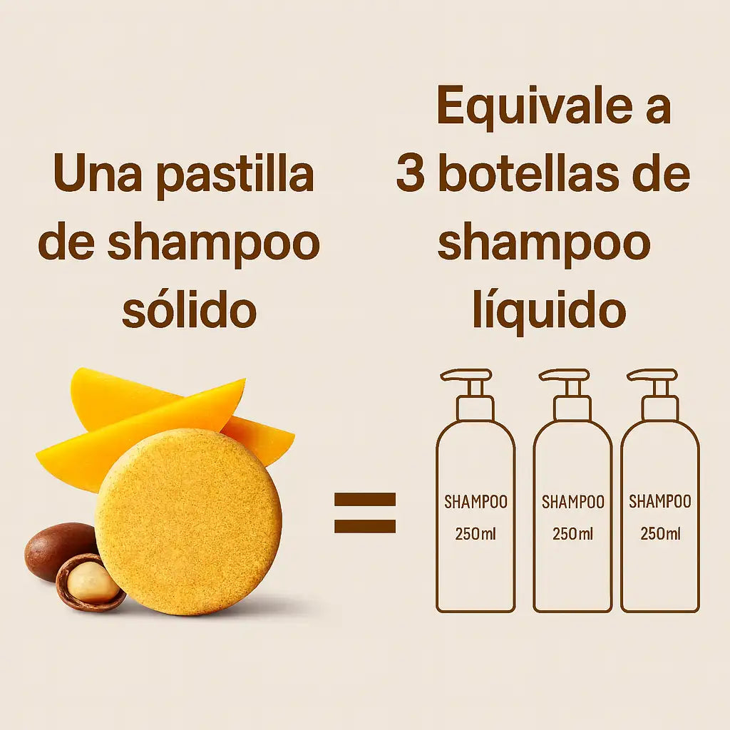 Shampoo Sólido Mango y Karité Hecho a Mano