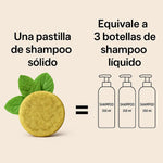 Shampoo Sólido de Matcha, Menta y Limón Hand Made