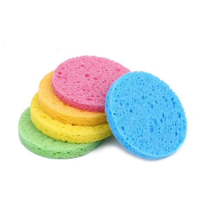 Esponja Facial de Pulpa de Madera Accesorios