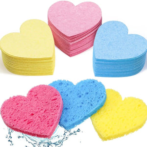 Facial Sponge Made of Wood Pulp