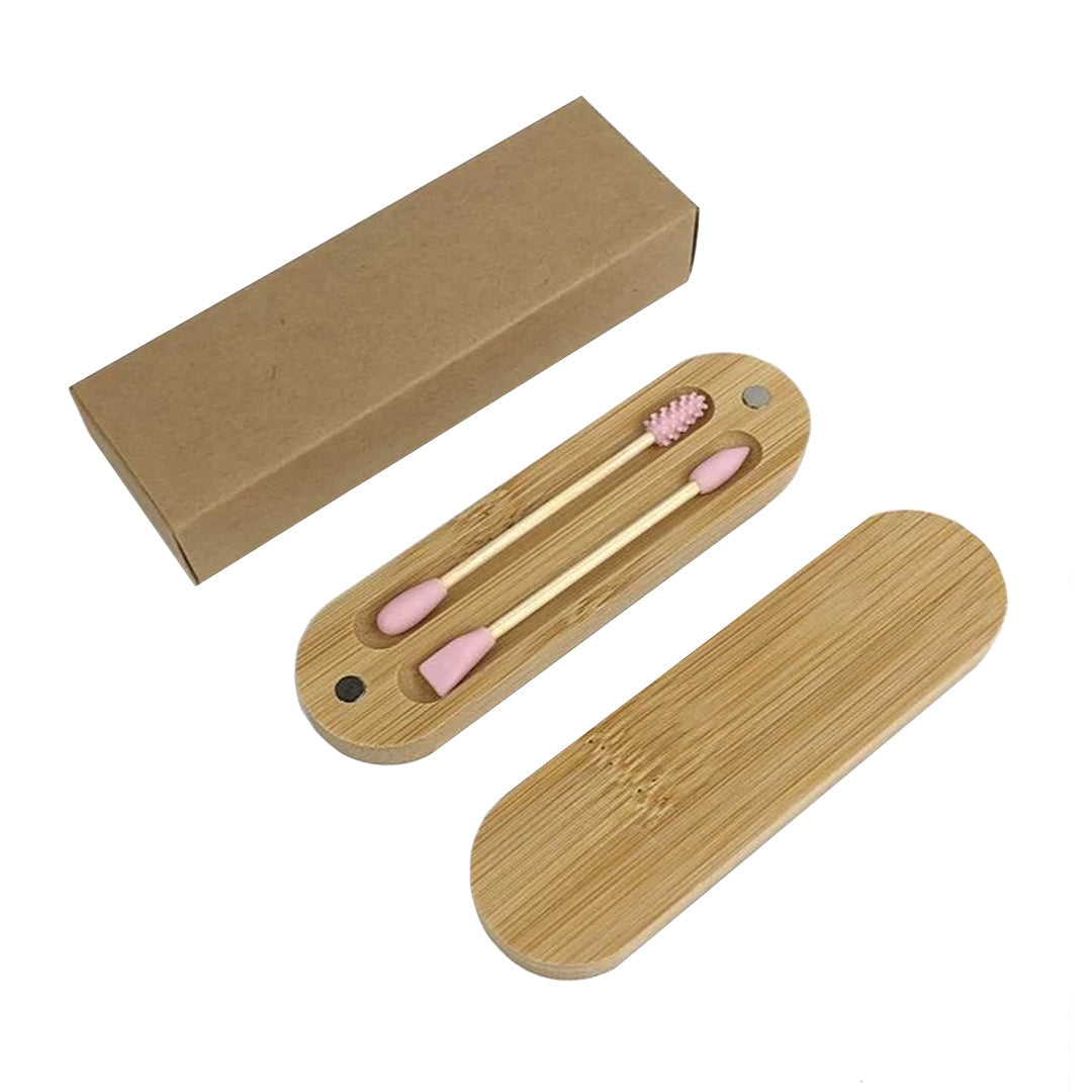 Hisopos (cotonetes) de bambú reutilizables Accesorios