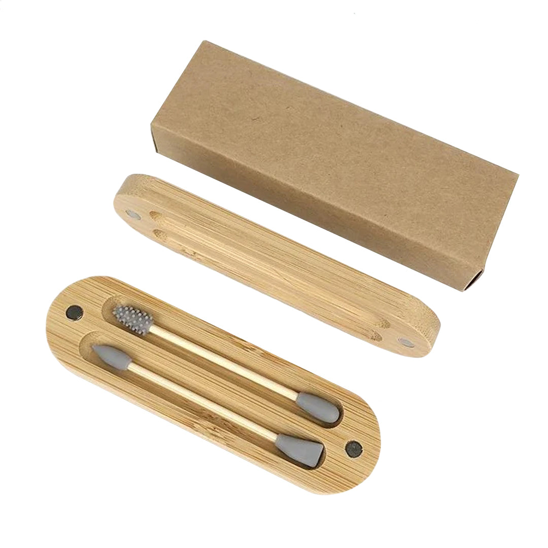 Hisopos (cotonetes) de bambú reutilizables Accesorios