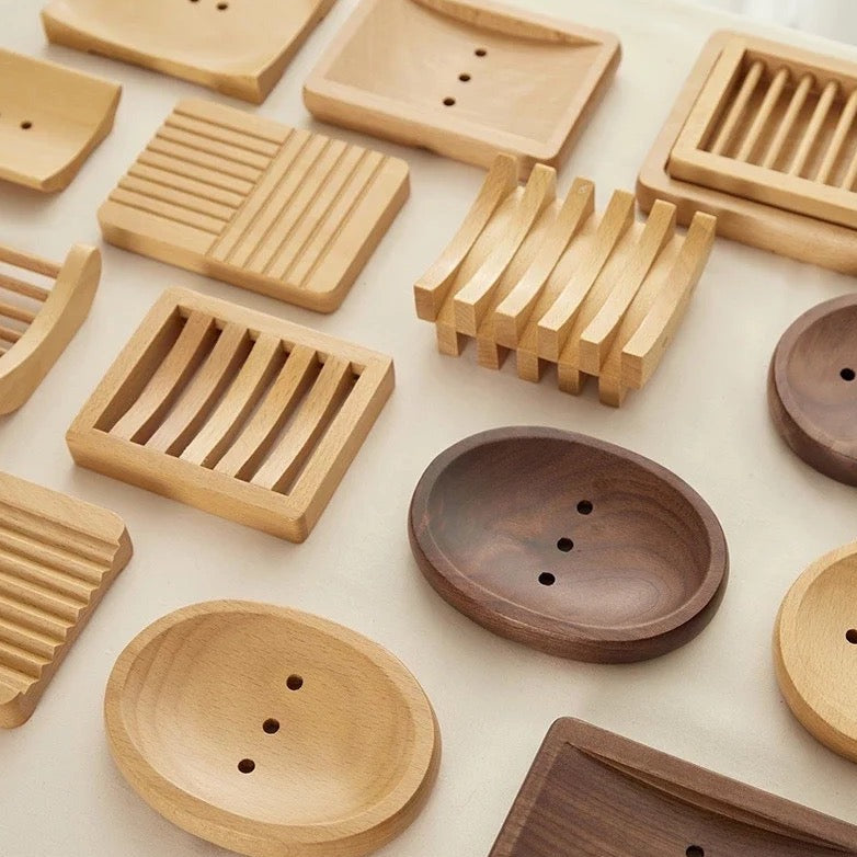 Jaboneras de Bambú Accesorios