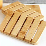 Jaboneras de Bambú Jabonera Palet 16.5x9.5 cm Accesorios