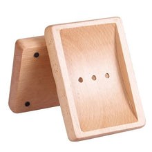 Load image into Gallery viewer, Jaboneras de Bambú Jabonera Rectangular Premium 14x10 cm
