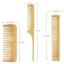 Carregar imagem no visualizador da galeria, Kit de cepillos de Bambú para cabello Accesorios

