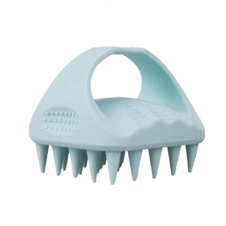 Masajeador Capilar Para Ducha Azul masajeador capilar