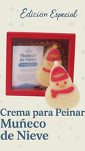 Cargar y reproducir el video en el visor de la galería, Crema para Peinar Derretible Muñeco de Nieve
