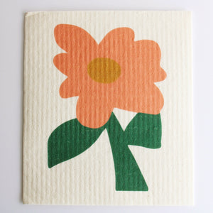 Toalla de Cocina Sueca Flor Limpieza del Hogar