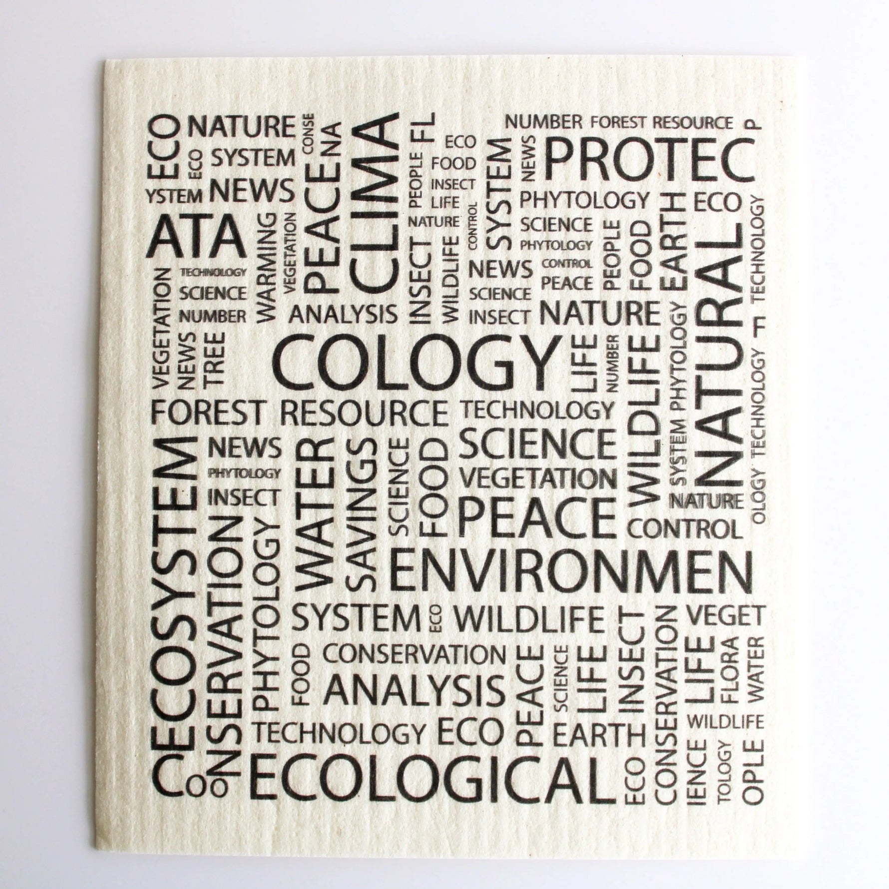 Toalla de Cocina Sueca Palabras