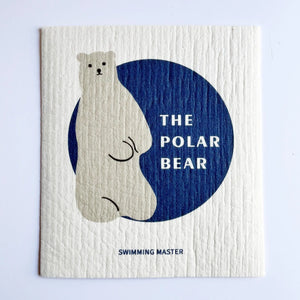 Toalla de Cocina Sueca Oso Polar